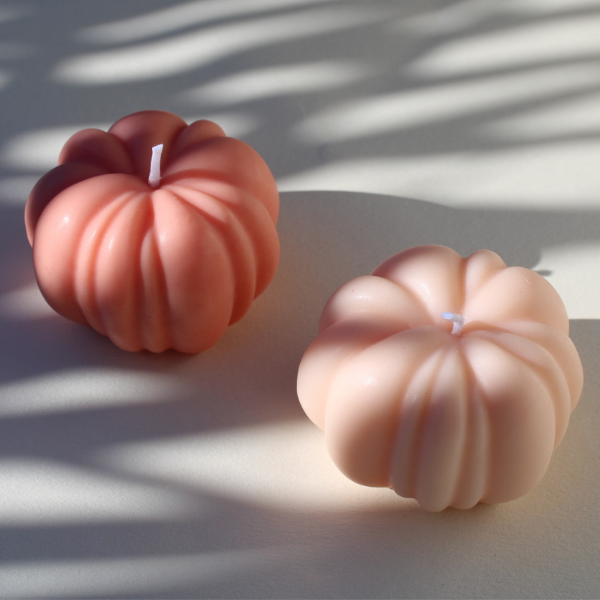 Bougie Citrouille - Senteur Halloween de chez Launa Bougie