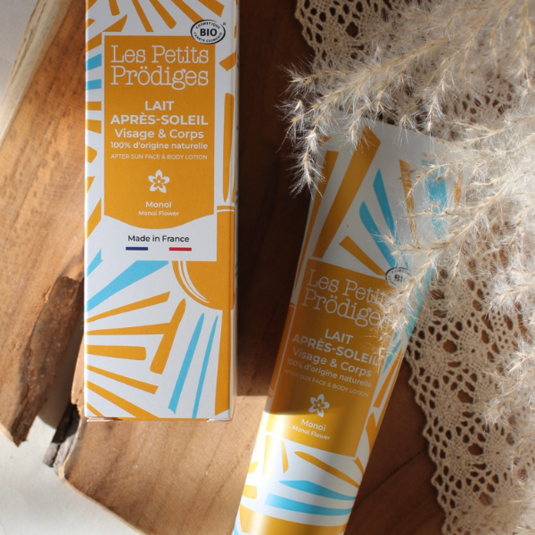 Lait après soleil visage & corps de la marque Les Petits Prodiges