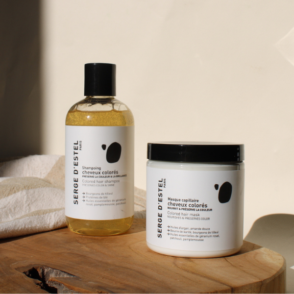 Masque capillaire cheveux colorés de la marque Serge d'Estel