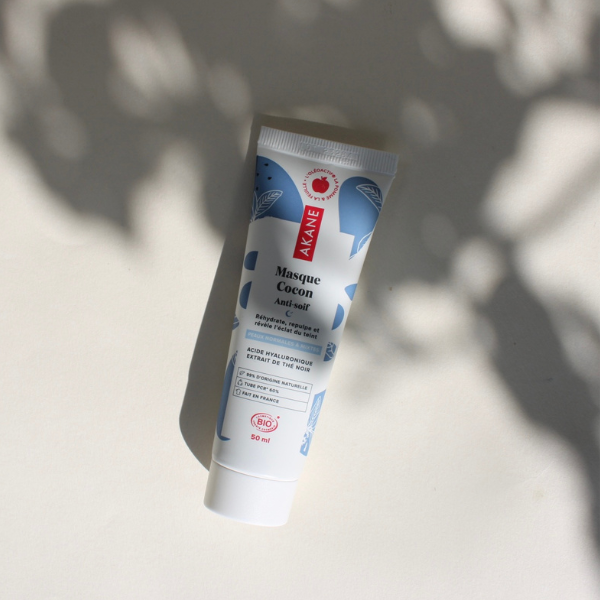 Masque repulpant et hydratant à l'acide hyaluronique de la marque Akane