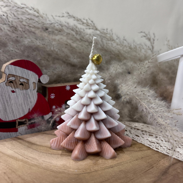 Bougie Sapin de Noel senteur Sapin fabriqué à la main par Launa Bougie