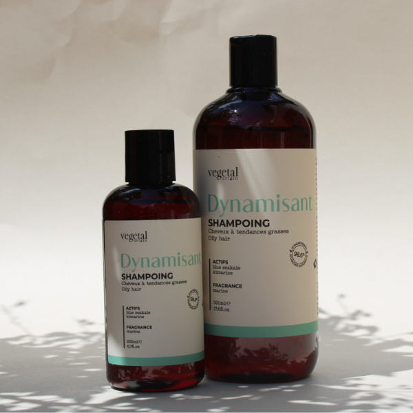 Shampoing Dynamisant – Cheveux Gras POUR LES CHEVEUX ET CUIRS CHEVELUS SENSIBLES ET À TENDANCE GRASSE