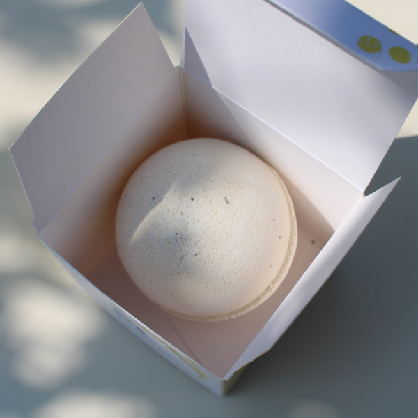 Boule de bain effervescente - Vanille des îles - Capitaine Cosmétique