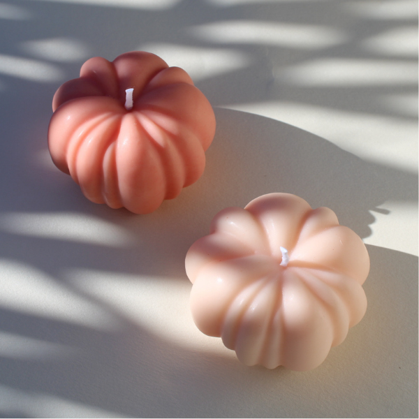 Bougie Citrouille - Senteur Halloween de chez Launa Bougie