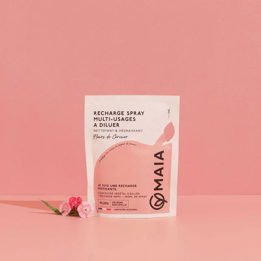 Recharge spray multi-usages à diluer - Fleur de Cerisier de la marque Maia Home