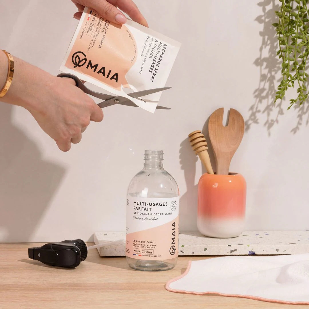Recharge spray multi-usages à diluer - Fleur d'Amandier de la marque Maia Home