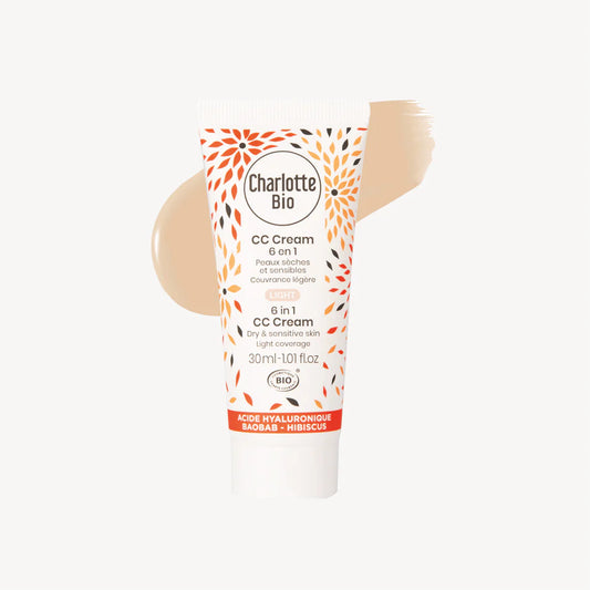 Une CC crème certifiée bio pour illuminer les peaux claires naturellement. Effet peau nue.
