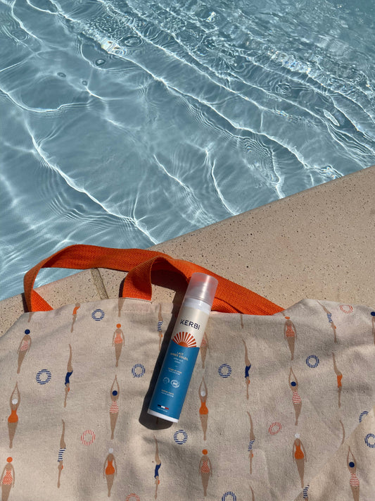 Lait après soleil de la marque Kerbi 