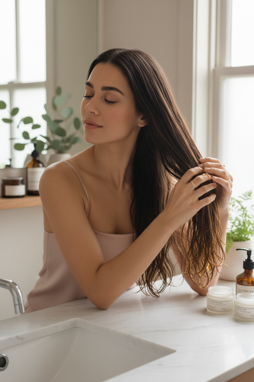 Bain d’huile cheveux : le soin qui change tout