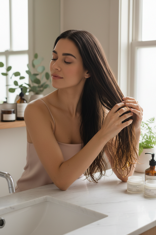 Bain d’huile cheveux : le soin qui change tout