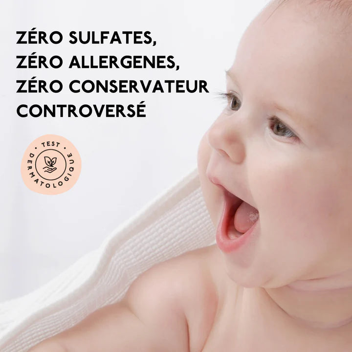 Lessive concentrée pour bébé & peaux sensibles parfum fleur de coton de la marque Maia Home