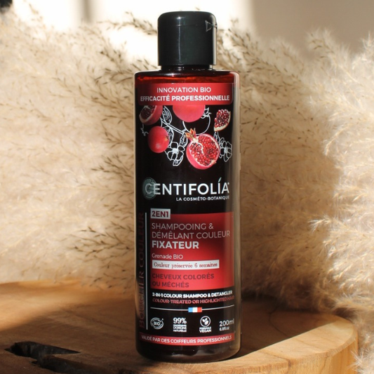 Shampoing & demelant couleur fixateur de la marque Centifolia 