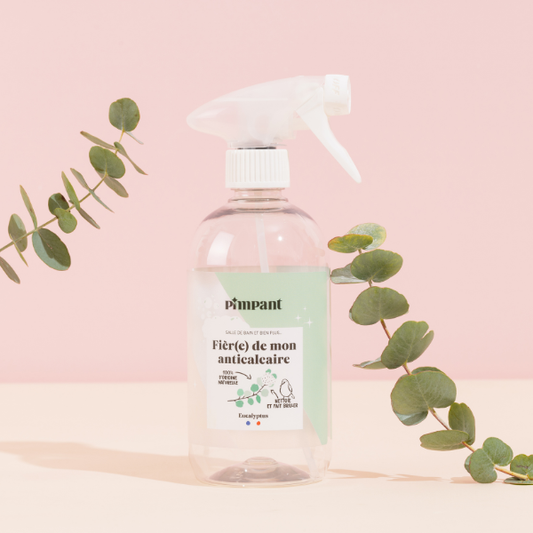 C'est parfait pour faire briller éviers, douches, robinetteries… Bouteille rechargeable à remplir avec les berlingots spray Anti-calcaire. Une jolie bouteille spray de 500ml qui pourra se retrouver dans votre cuisine / salle de bain pour la vie.