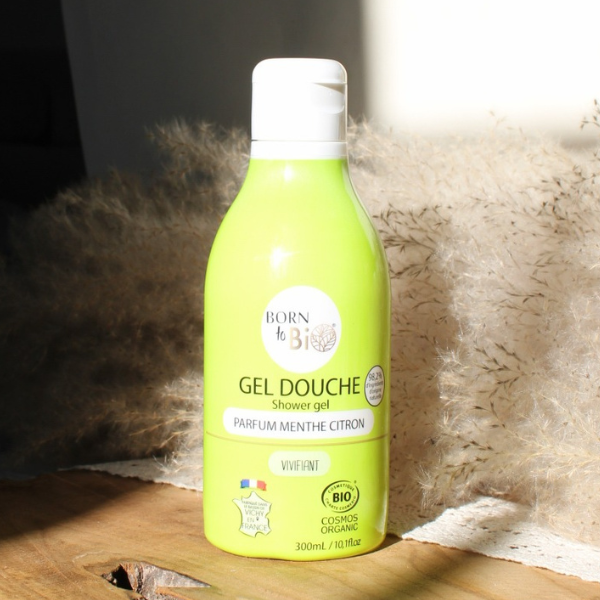 Gel douche menthe citron de la marque Born To Bio