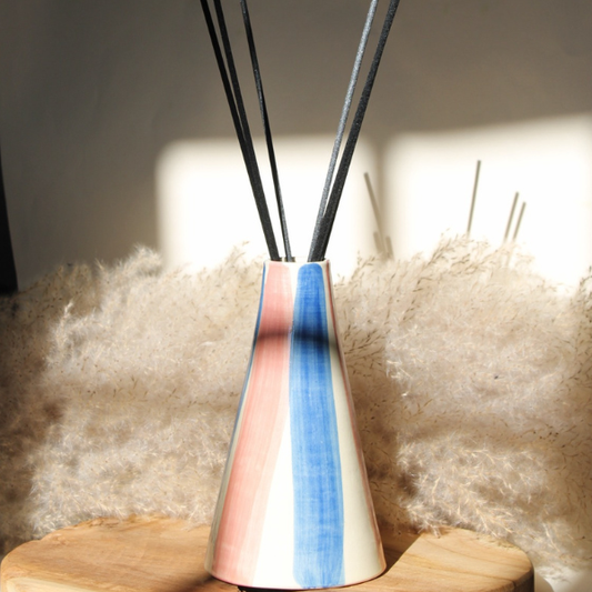 Diffuseur de parfum en céramique ambre et cerise épicée de la marque Kult Collection