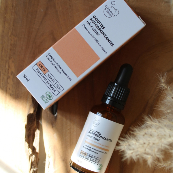 Des gouttes qui vous offrent un hâle naturel et progressif !