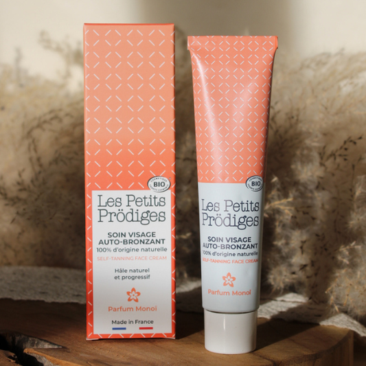 Soin visage auto-bronzant de la marque Les Petits Prodiges