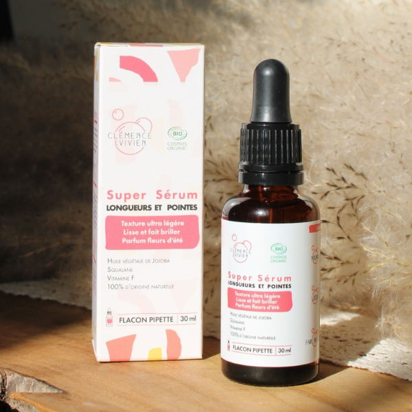 Super Sérum Longueurs et pointes de la marque Clémence et Vivien
