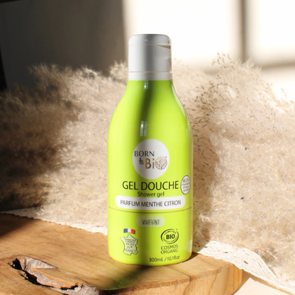 Gel douche menthe citron de la marque Born To Bio