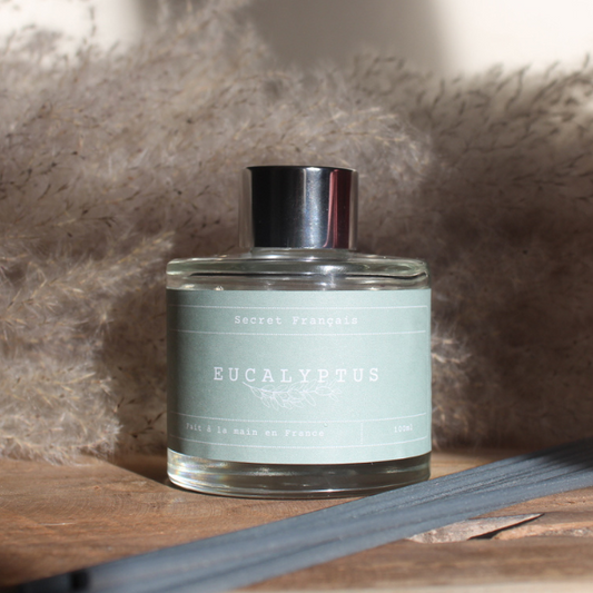 Diffuseur de parfum senteur eucalyptus fabriqué à la main en france
