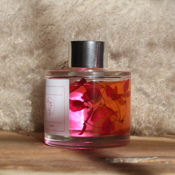 Diffuseur de parfum senteur Rose anglaise fabriqué à la main en France