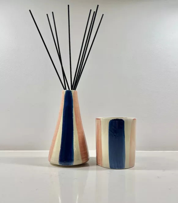 Diffuseur de parfum en céramique ambre et cerise épicée de la marque Kult Collection