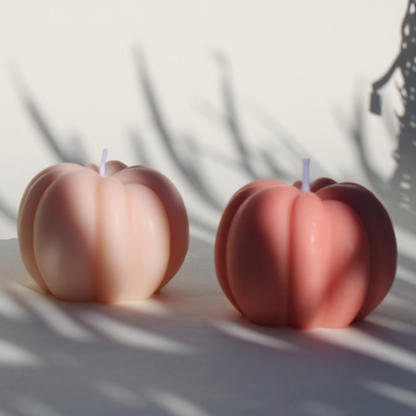 Bougie Citrouille - Senteur Halloween de chez Launa Bougie
