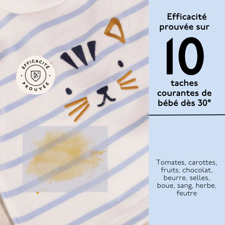 Lessive concentrée pour bébé & peaux sensibles parfum fleur de coton de la marque Maia Home