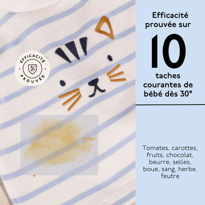 Lessive concentrée pour bébé & peaux sensibles parfum fleur de coton de la marque Maia Home