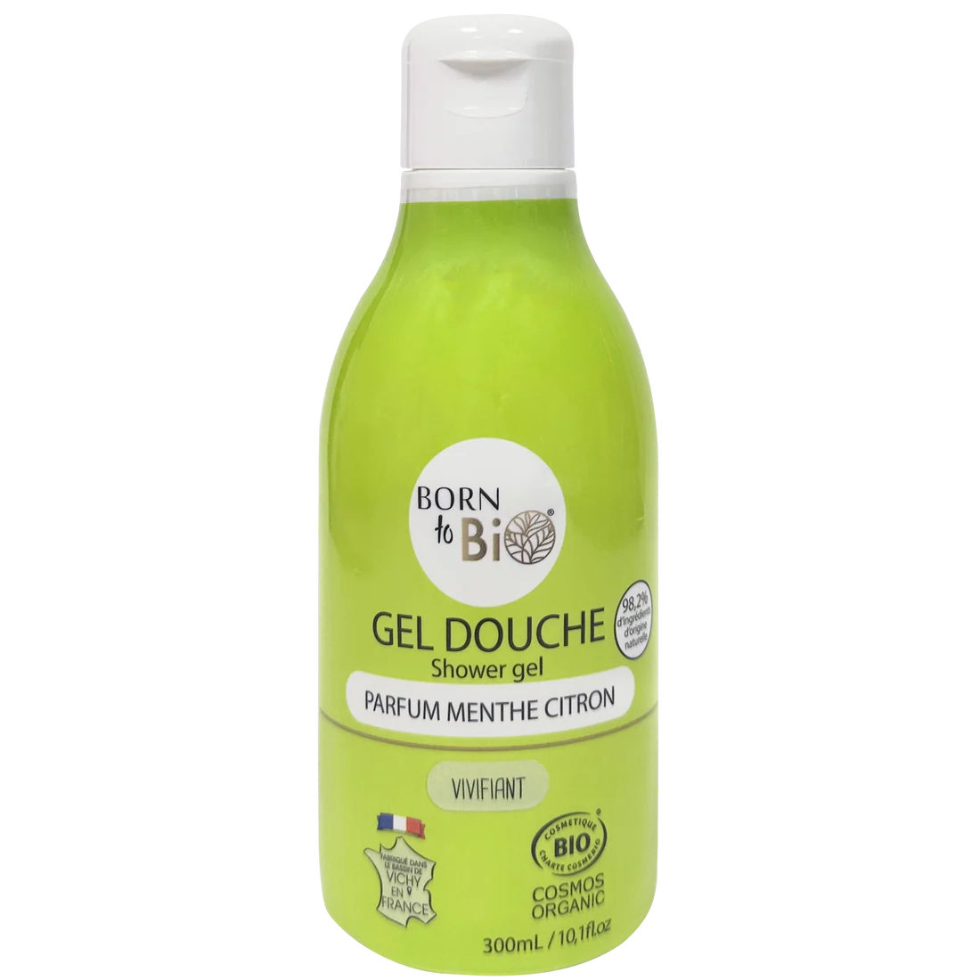 Gel douche menthe citron de la marque Born To Bio