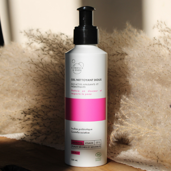 Gel nettoyant doux pour peaux sensibles – Nettoie sans irritations
