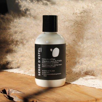 Crème de coiffage cheveux secs & frisés de la marque Serge d'Estel