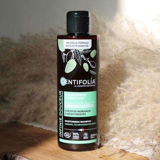 Shampoing hydratant de la marque Centifolia
