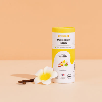 Déodorant solide à la Vanille de la marque Pimpant