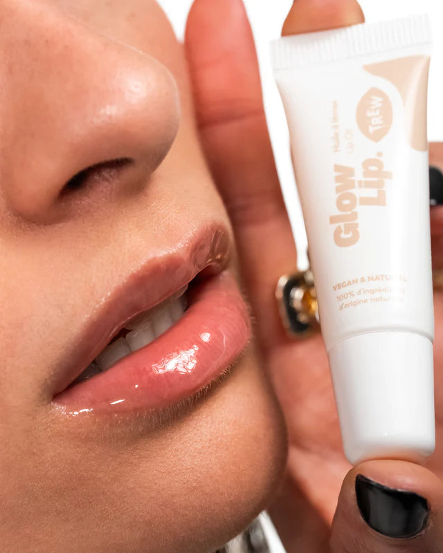 Huile à lèvres transparent de la marque Trew