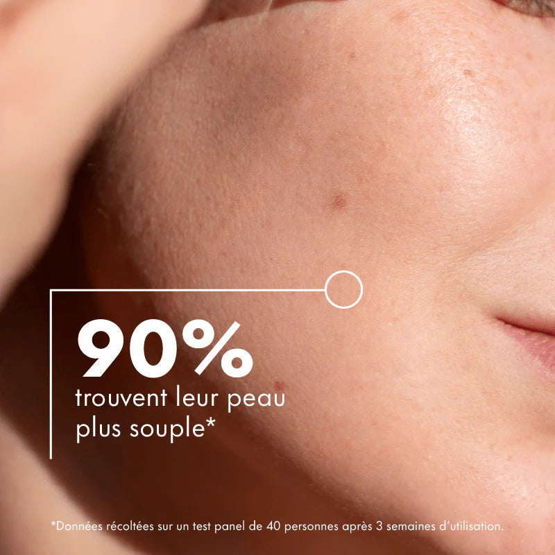 La Crème légère désaltère la peau, hydrate, protège la peau et la gorge en eau instantanément sans laisser de toucher gras et s'adapte à tous les types de peaux