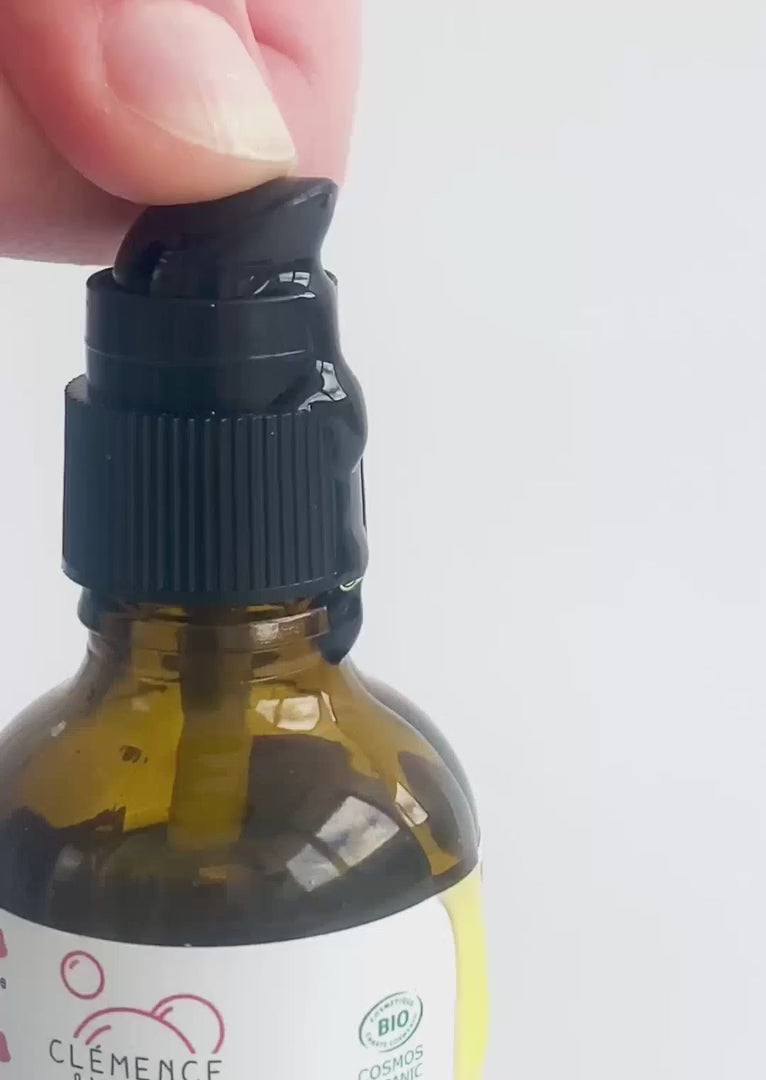 Super bain d'huile avant shampoing parfum fleurs d'été de la marque Clémence et Vivien