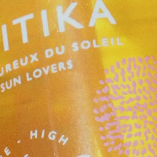 Huile solaire spf50 de la marque Mimitika